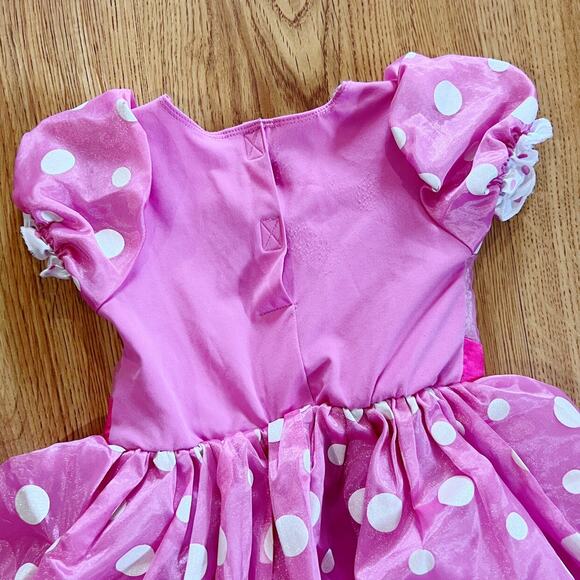 Disney Pink Minnie Mouse Polkadot Costume Dress - Picture 12 of 15
